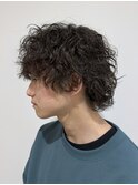 ツイストスパイラル/メンズカット/メンズパーマ/波巻きパーマ