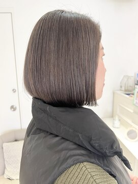 バブ バイネオリーブ(Bab by neolive) ハイライト　ボブ　切りっぱなし