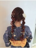 浴衣着付け＋ヘアセット