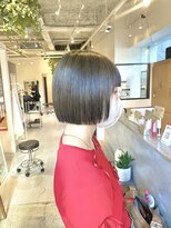 マッシュ グランバーズ 布施(MASHU GRANDVASE)&nbsp;カーキグレージュ×ミニボブ