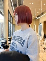 スニュウ(snuw)&nbsp;似合わせカットボブ小顔カットグレージュミルクティ