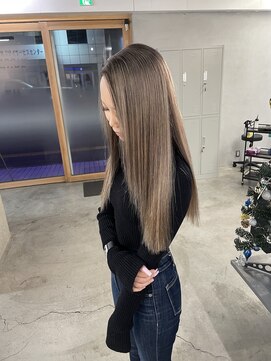 キング 高槻(K!ng) 縮毛矯正髪質改善ハイライトレイヤーカット高槻美容室エクステ