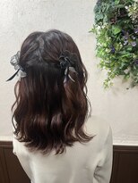 ヘアーズ ラブリージョブリー(hair's Lovely Jubbly) 【玉木】リボンアレンジ