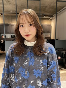 ゼストカロン(ZEST Kalon) ハニーベージュ 顔周りレイヤー 吉祥寺 「IBU」