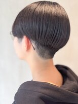 オーク 学芸大学(OAK)&nbsp;丸みマッシュショート 刈り上げ女子 黒髪ショート