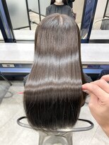 サロウィン 池袋(SALOWIN)&nbsp;美髪ストレート × オリーブベージュ × 髪質改善 #344