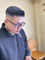 バーバーサトウ(BARBER SATO) サイドパートスタイル