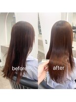 ハムレッツ&nbsp;髪質改善/縮毛矯正乾かしただけできまる髪質改善ストレート