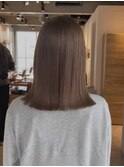 DaVin中目黒　切りっぱなしロブ　ヘーゼルベージュ