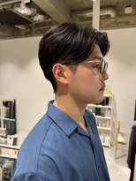 モリオフロムロンドン 大宮店(morio from London) 【かほ】流れるセンターパート