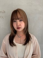 ラ ポルト ドゥ サワ(La Porte de SAWA)&nbsp;長野市美容室/◎デザインカラー◎顔周りレイヤー髪質改善