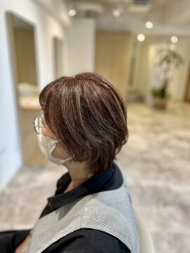 ソイクフ 四条大宮店(SOY-KUFU) レディース30代40代◎似合わせカットイメチェンバレイヤージュ