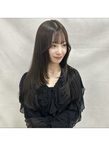 プレイ(PLAY)&nbsp;ナチュラルロング×透け感ダークカラー