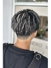 コレロ ヘアー(KORERO hair) 10代、20代、30代◎ホワイトメッシュパーマ／マッシュ