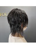 大人かっこいいショートウルフ