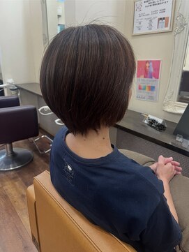 リミットヘアー 大在店(Remit hair) ///トビラキユウマ///ショートボブ