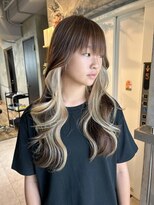 フォート(FORT) m24_インナーカラー×ベージュ/ダブルカラー/顔周りカット