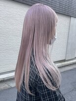 サンクマーケット 渋谷(cinq MARKET)&nbsp;渋谷ケアブリーチカラーラベンダーアッシュピンクベージュ韓国◆