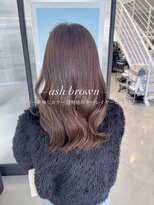 ブランコトレス 鏡島(BLANCO tres)&nbsp;レイヤーカット/顔周り/ブリーチ無しカラー