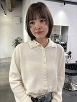 オフ エルア(ofF ’elua) layer bob/レイヤーカット/ブリーチなしダブルカラー