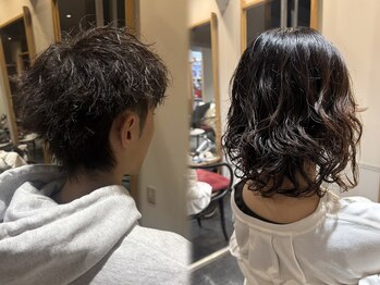 麻生一輪の写真/女性らしい理想のパーマスタイルを実現!初めてのパーマもお任せください♪お洒落メンズからも大好評◎