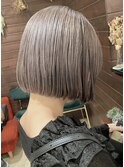 人気のミニボブ×ホワイト系カラーで可愛く★中村大輔
