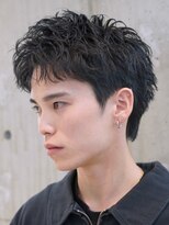 バイフィフス 原宿/表参道(by fifth)&nbsp;原宿短髪スパイキーショートルーズパーマシャドウパーマ刈り上げ