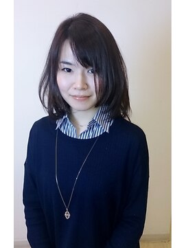 ファルコヘア 立川店(FALCO hair) 艶やかミディボブ