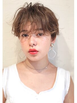 ネオリーブニコ 大井町店(Neolive Nico) 【neolive nico 大井町店】　ショート　大人のニュアンスパーマ