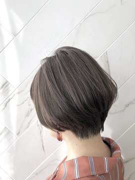 ジーナ セントラル銀座(Zina) ハンサムショート*ラベンダーグレージュ【ZinaCENTRAL】