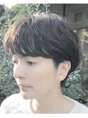 くせ毛風ニュアンスショート【東十条/王子/赤羽/エヌドット】