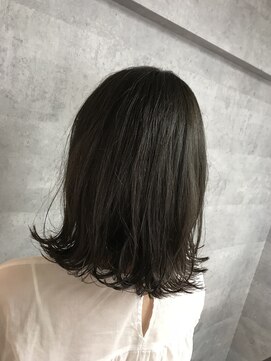 ☆お客様style☆忙しいオシャレママさん必見☆切りっぱなしボブ