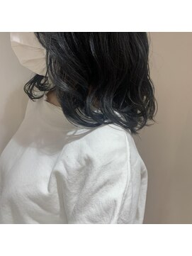 ネオヘアー 曳舟店(NEO Hair) 透明感ブルーブラック（曳舟）