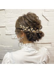 【Bormee】ヘアセット☆ウエディングスタイル☆