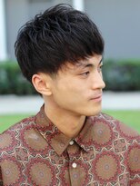 ポルテオム(PORTE HOMME)&nbsp;【ポルテオム】グレージュマッシュツーブロックショート