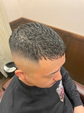 ヒロギンザ 青山店(HIRO GINZA) 濡れパンクロップスキンフェード