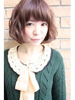 トゥーリ 長崎住吉店(tuuli)&nbsp;tuuli住吉☆大人可愛いボブルフショコラベージュ20代30代40代