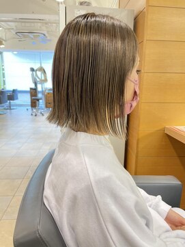 バブ バイネオリーブ(Bab by neolive) 切りっぱなし☆プツッとボブ ハイライト