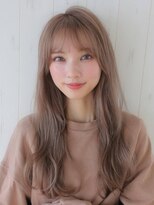 アグ ヘアー ニコル 富谷店(Agu hair nicol) 《Agu hair》透け感ラベンダーベージュゆるロング