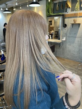 リィリ バイ ロダット 横浜(rili by LODAT) ミルクティーモカベージュ【rili横浜】