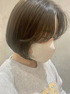 ロンド 表参道店(Lond) 韓国ボブ エギョモリ 髪質改善 ボブ