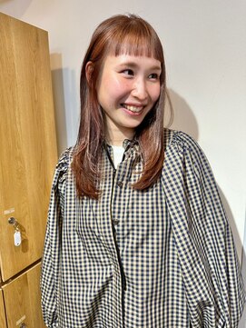 イオエ(ioe) 似合わせカット/メルティカラー/ウェーブミディアム/着物