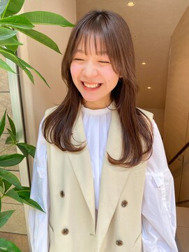 トゥルーズ 梅田店(TLUUS) 【TLUUSホワイトグレージュチェリーブラウンミニウルフ】