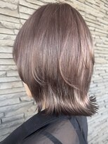 ハイバレーヘアーメゾン(HIGH VALLEY HAIRMAISON) ボブウルフピンクグレーシアーカラー透明感カラーウルフレイヤー