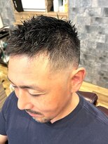 銀座マツナガ 神田店 全世代◎短髪スキンフェードジェットモヒカンさわやか