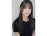 髪質改善ストレート+前髪カット ¥13000