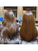 さらツヤ乾かすだけでまとまる美髪ロング【カミケンガレリア】