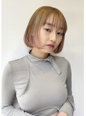【荻窪｜ノースイースト】ショートボブ｜エンドカラー