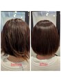 ディアーズ 守山店(Dears) ショートもストレートエステでまとまりのある髪へ!