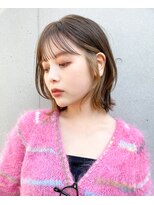 ミィ 浦和(mee)&nbsp;切りっぱなしボブ/エアリーロング/美髪/ピンクブラウン